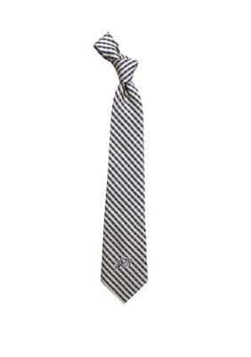 NCAA Naval Academy Midshipmen Gingham Tie