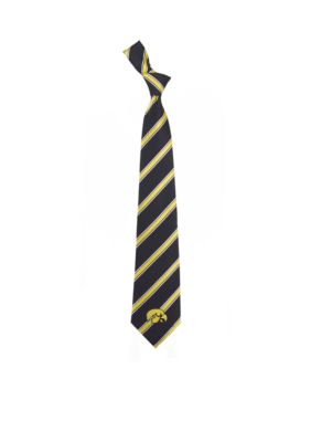 Iowa Hawkeyes Woven Poly 1 Tie