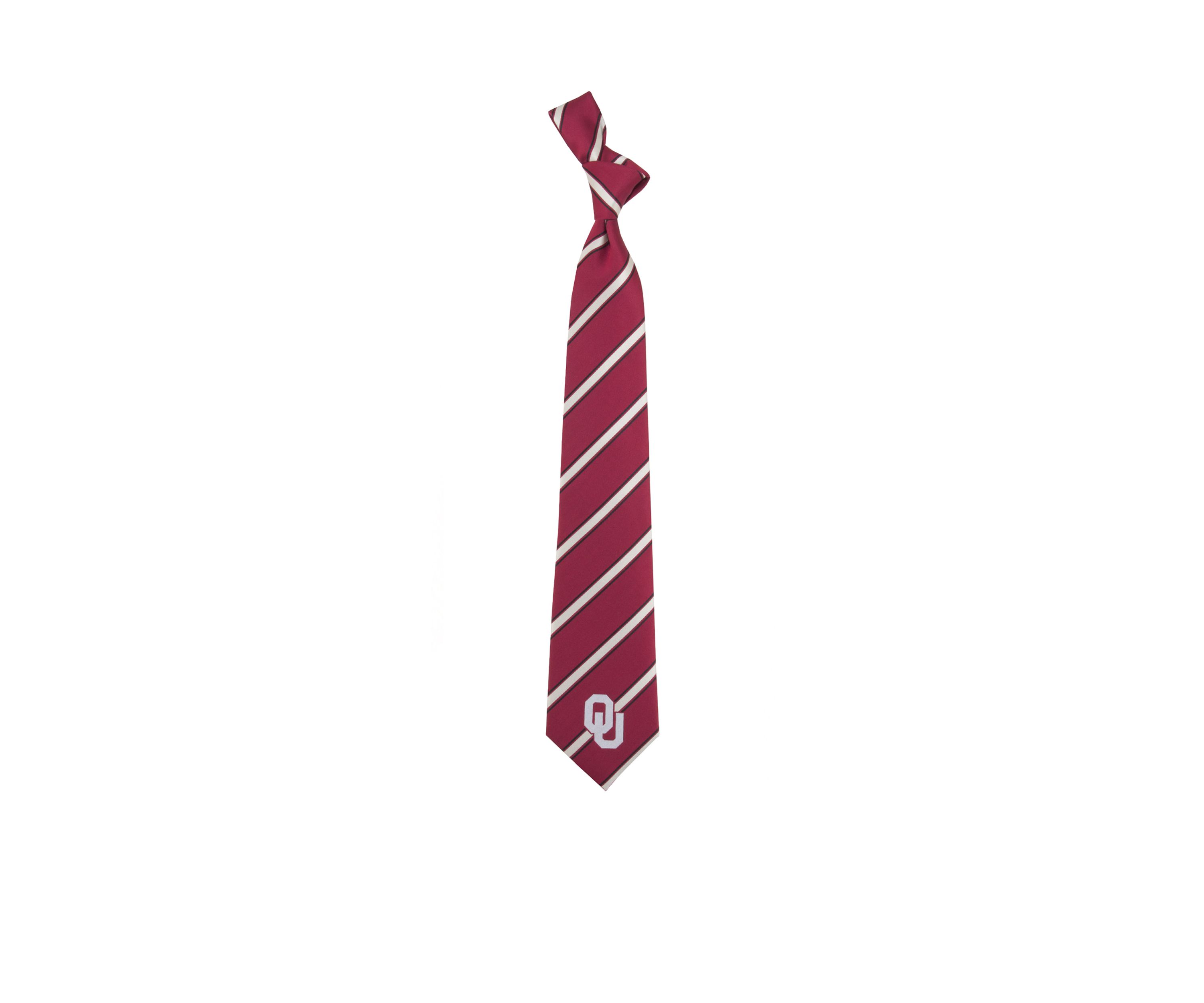 Oklahoma Sooners Woven Poly 1 Tie