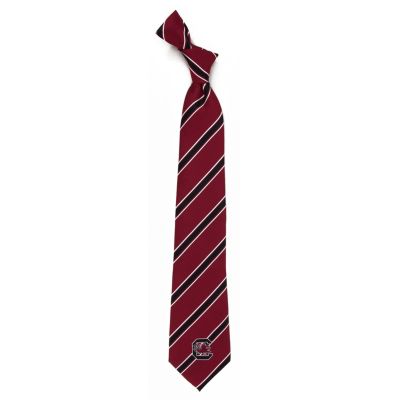 NCAA South Carolina Gamecocks Striped Necktie 