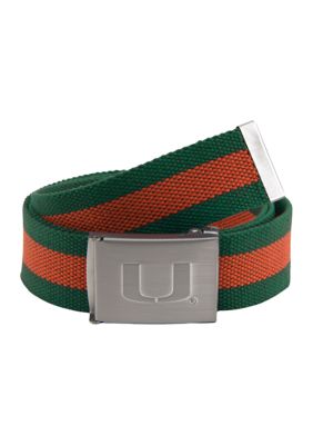 NCAA Miami Hurricanes Nostalgia Belt