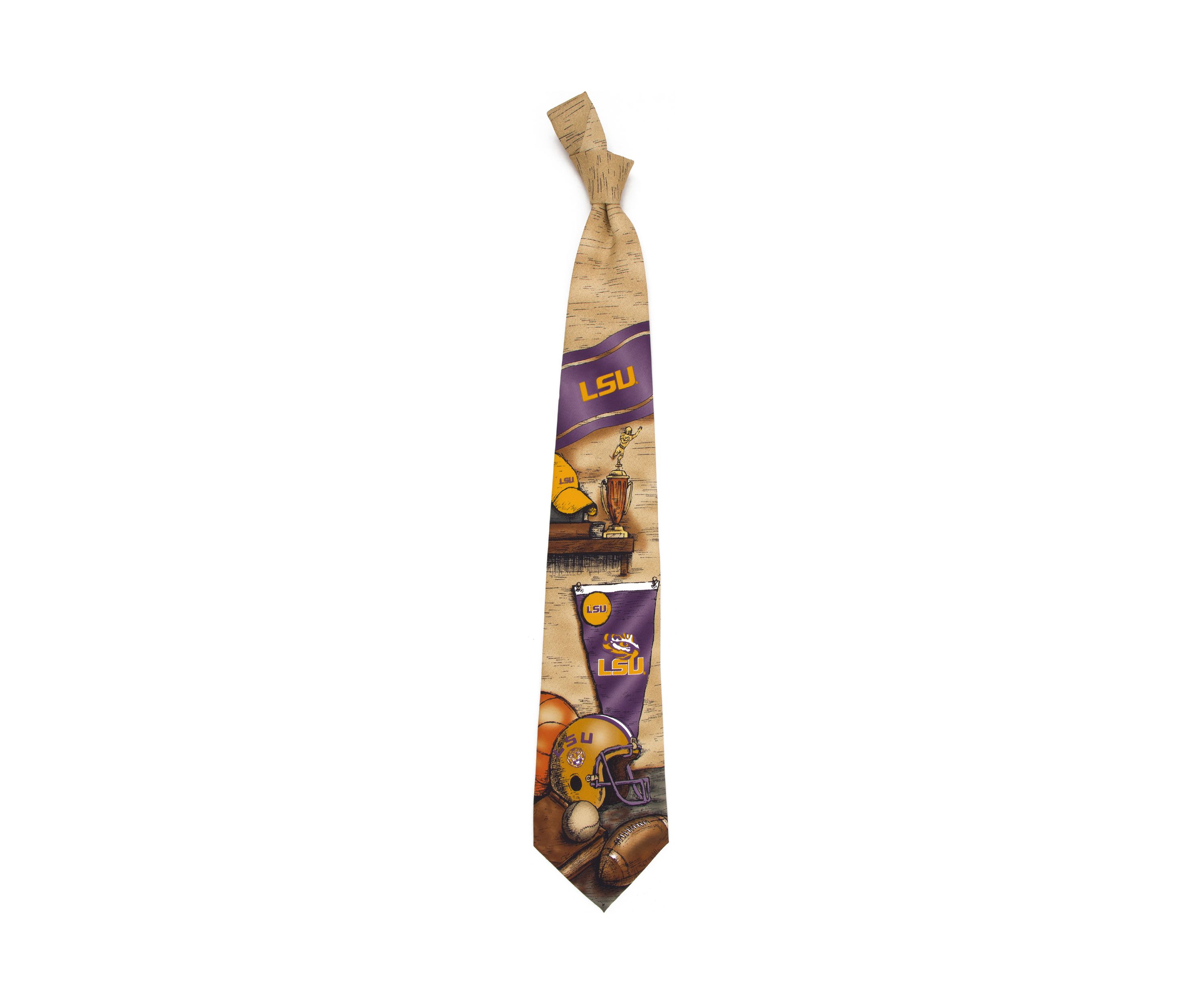 NCAA LSU Tigers Nostalgia Tie