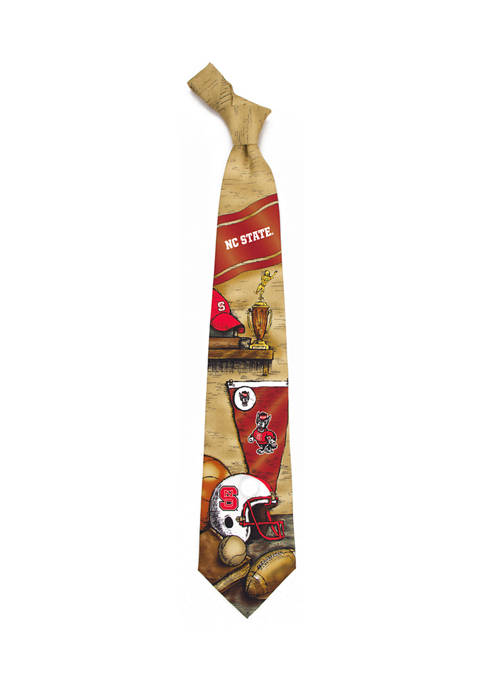 Eagles Wings NCAA NC State Wolfpack Nostalgia Tie