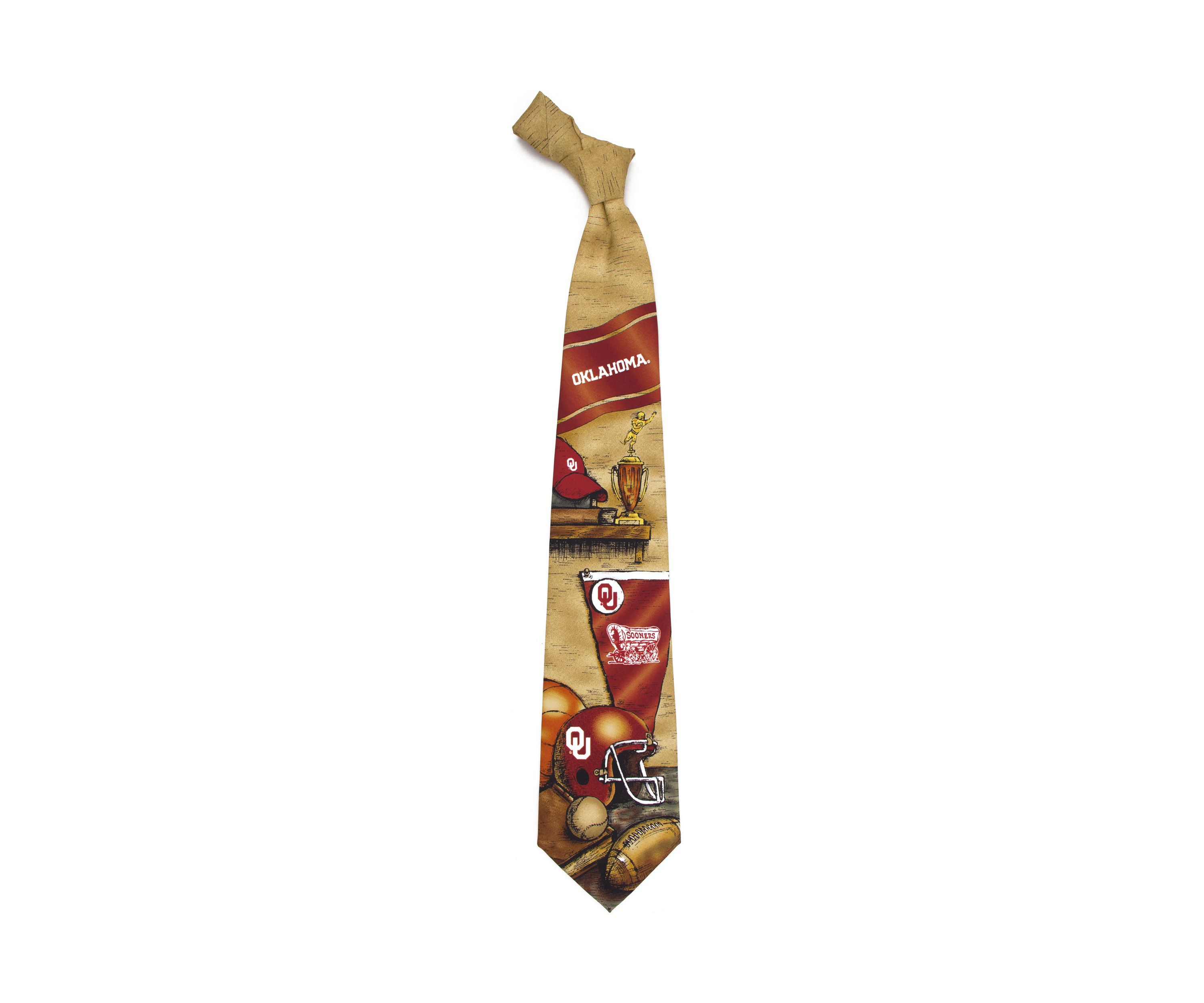 NCAA Oklahoma Sooners Nostalgia Tie