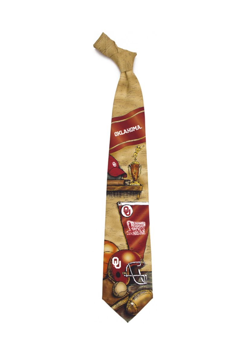 NCAA Oklahoma Sooners Nostalgia Tie