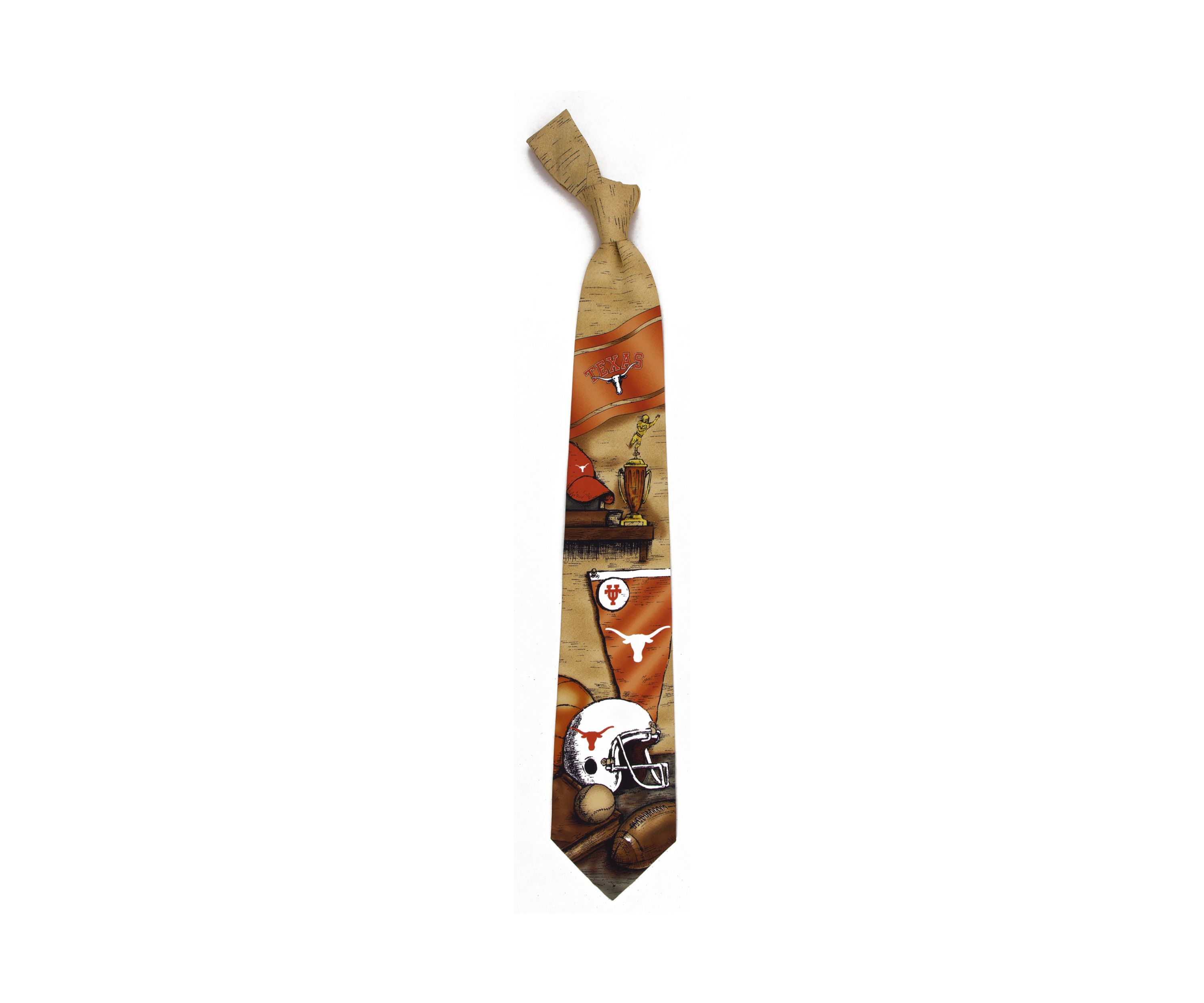 NCAA Texas Longhorns Nostalgia Tie