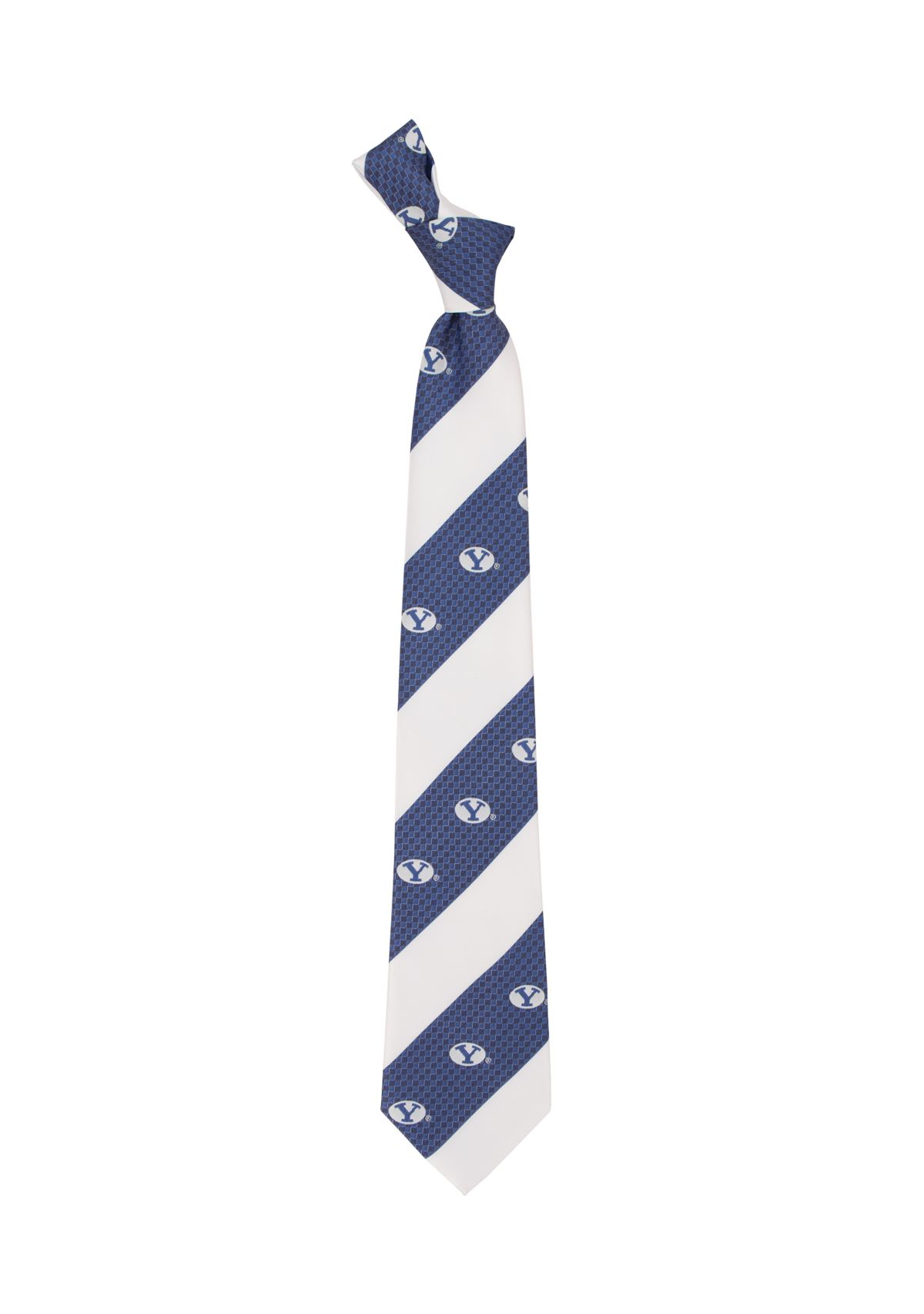NCAA BYU Cougars Geo Stripe Tie