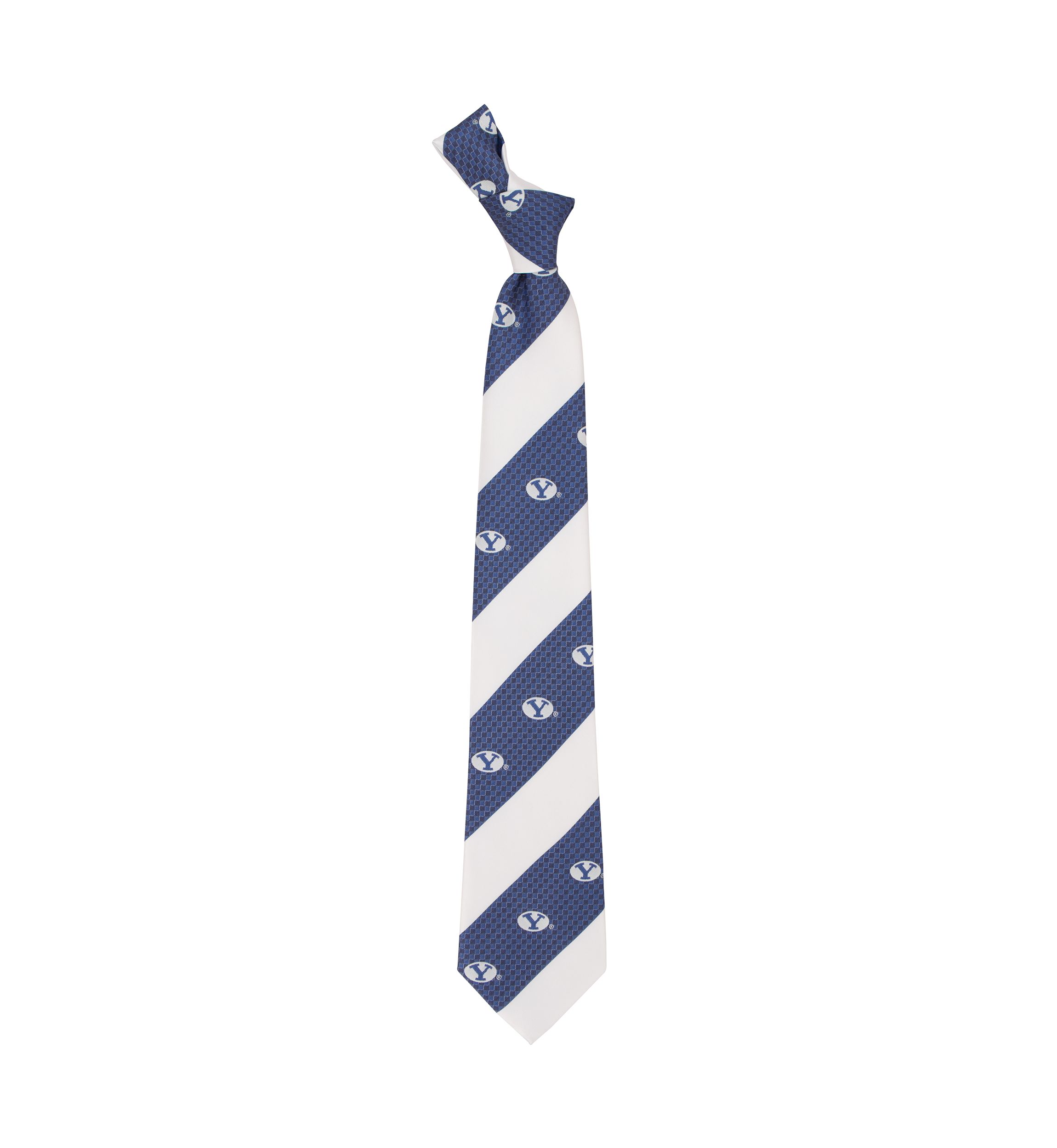 NCAA BYU Cougars Geo Stripe Tie