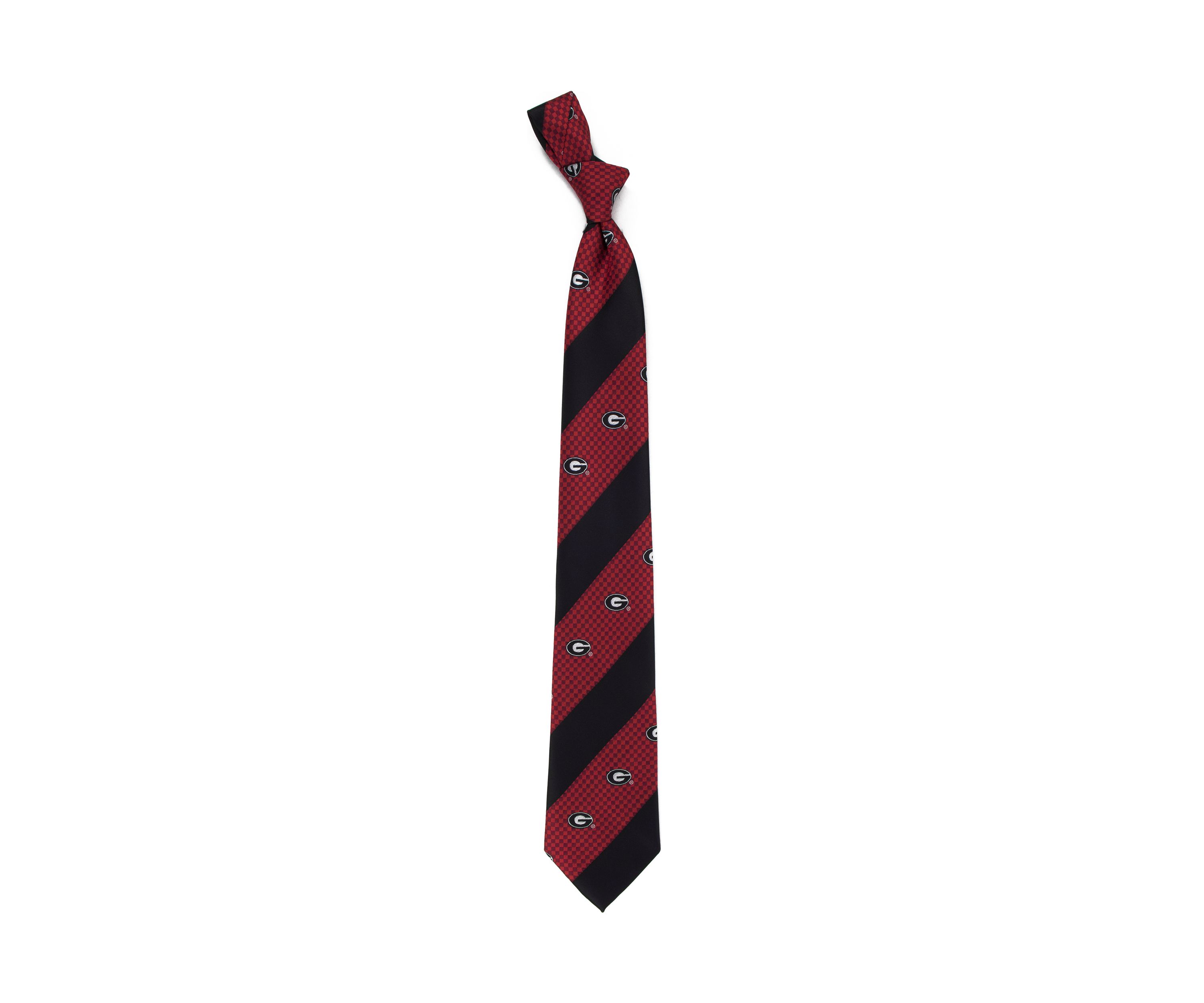 NCAA Georgia Bulldogs Geo Stripe Tie
