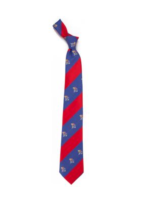 NCAA Kansas Jayhawks Geo Stripe Tie