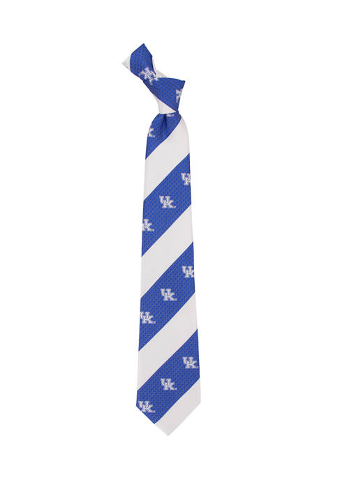 Eagles Wings NCAA Kentucky Wildcats Geo Stripe Tie