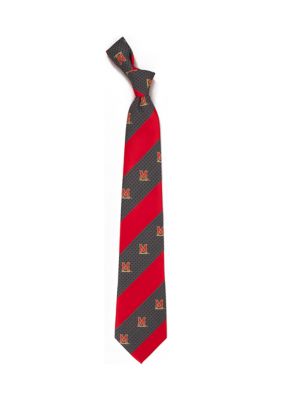 NCAA Maryland Terrapins Geo Stripe Tie 