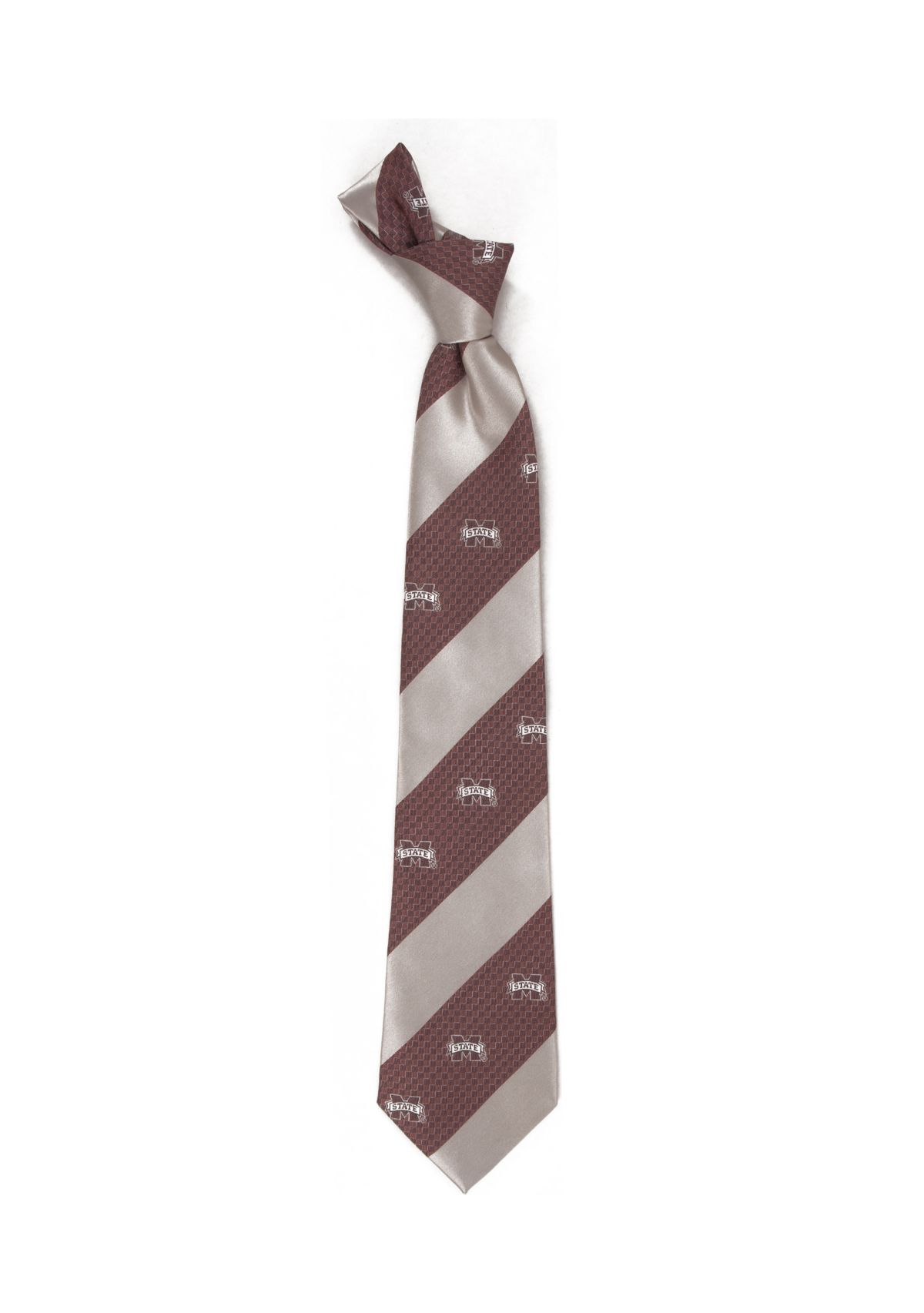 NCAA Mississippi State Bulldogs Geo Stripe Tie 