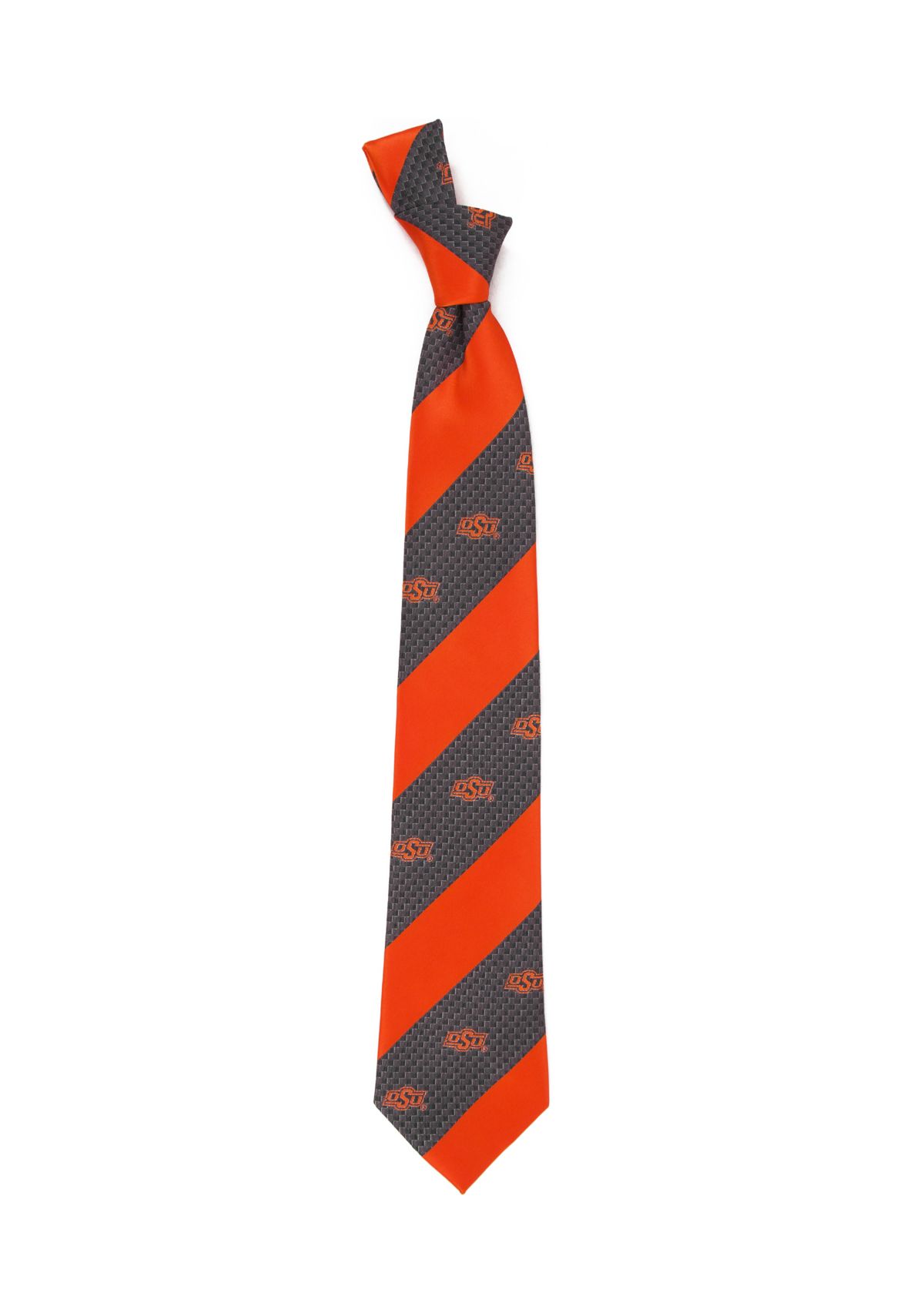 NCAA Oklahoma State Cowboys Geo Stripe Tie 