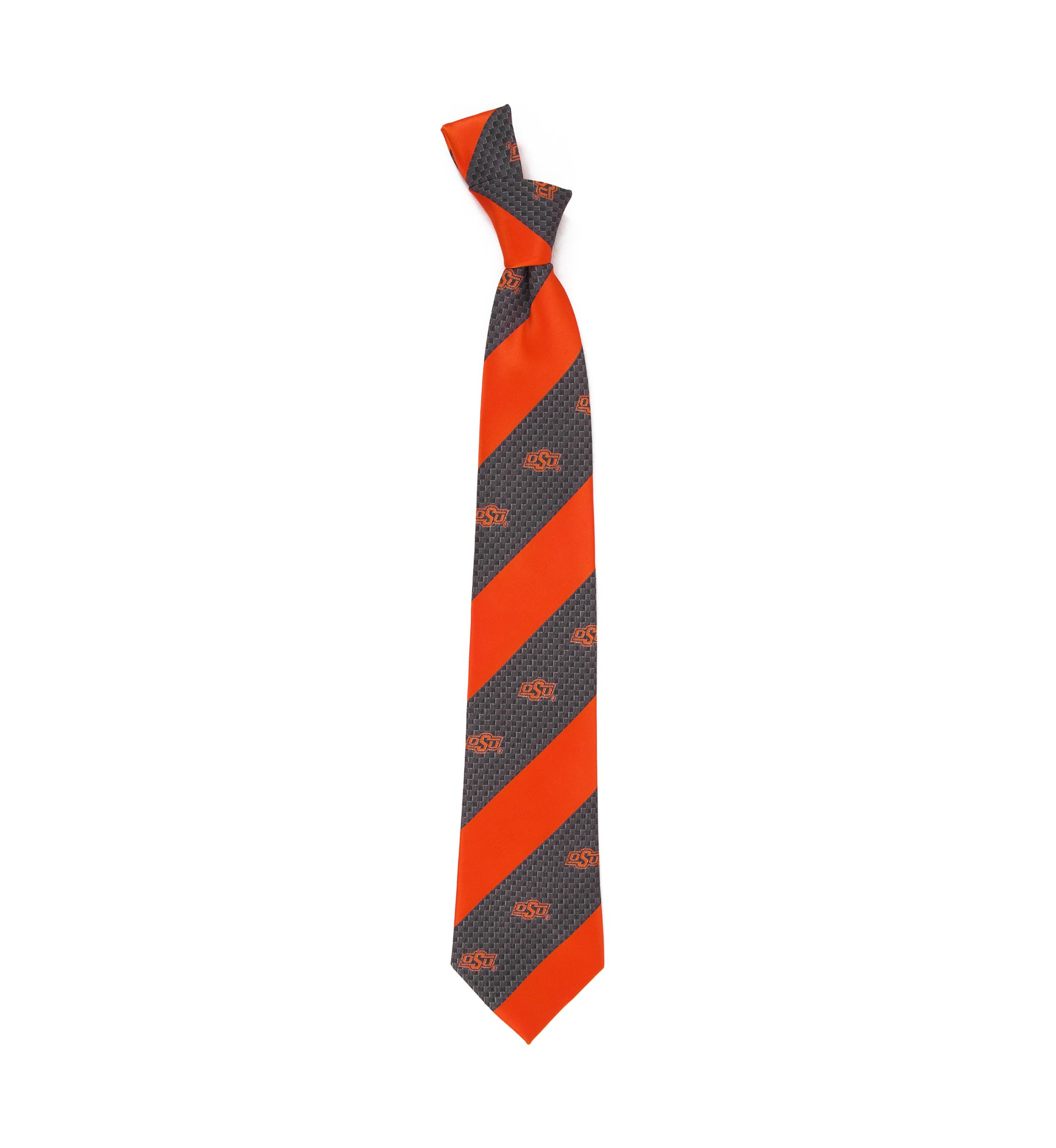 NCAA Oklahoma State Cowboys Geo Stripe Tie 