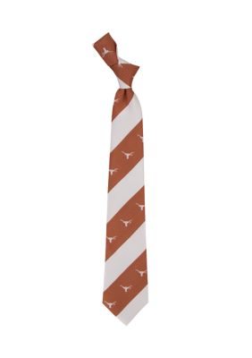 NCAA Texas Longhorns Geo Stripe Tie 