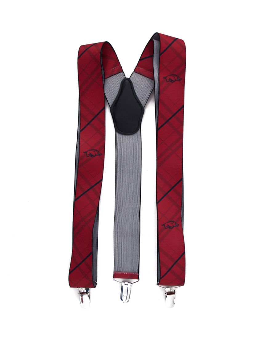 NCAA Arkansas Razorbacks Oxford Suspenders
