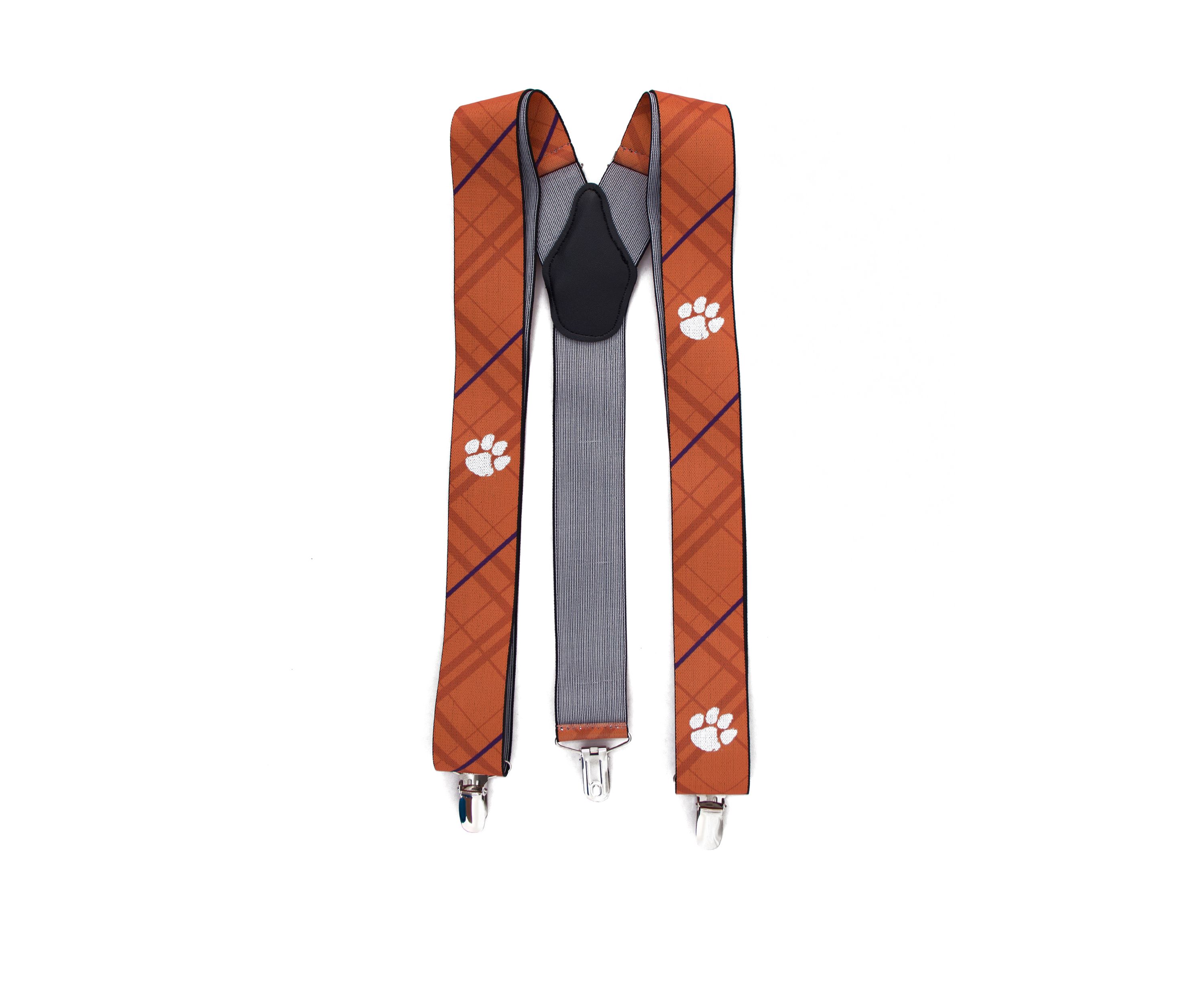 NCAA Clemson Tigers Oxford Suspenders