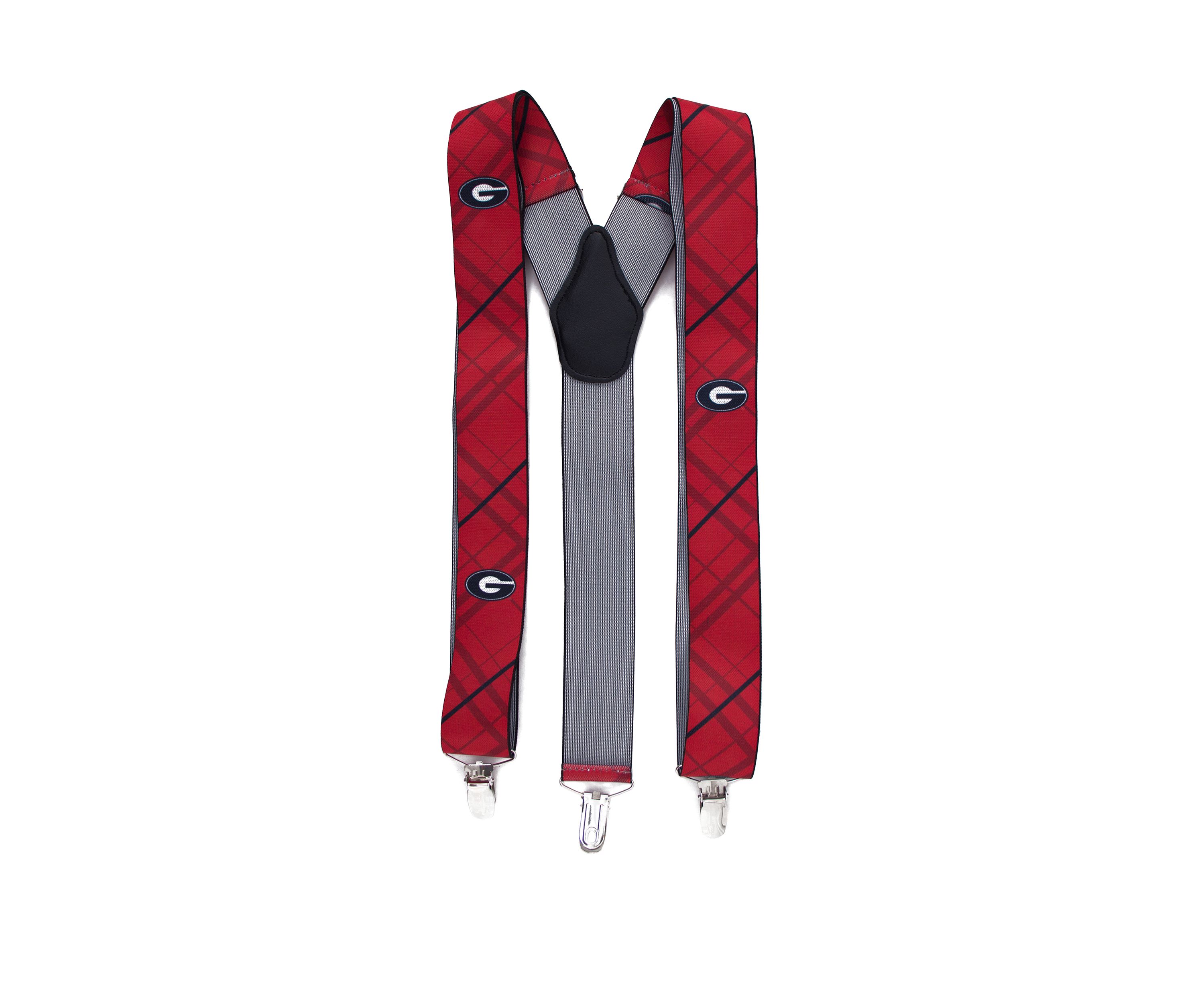 NCAA Georgia Bulldogs Oxford Suspenders