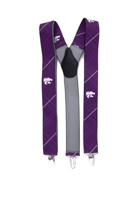 NCAA Kansas State Wildcats Oxford Suspenders