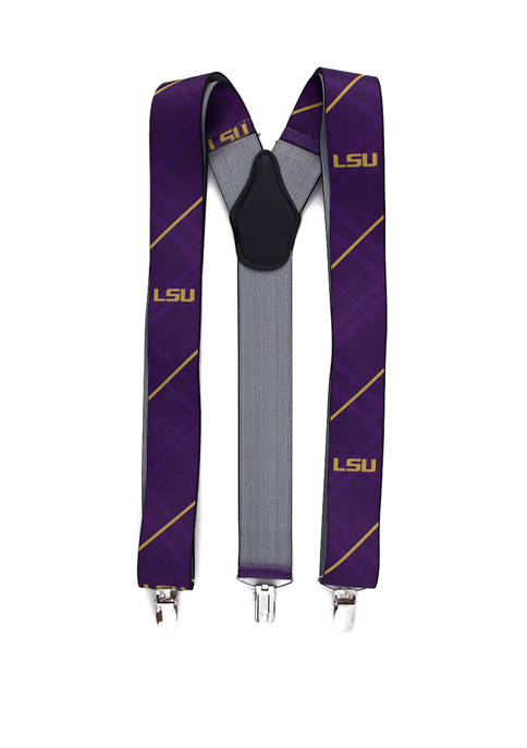 NCAA LSU tigers Oxford Suspenders
