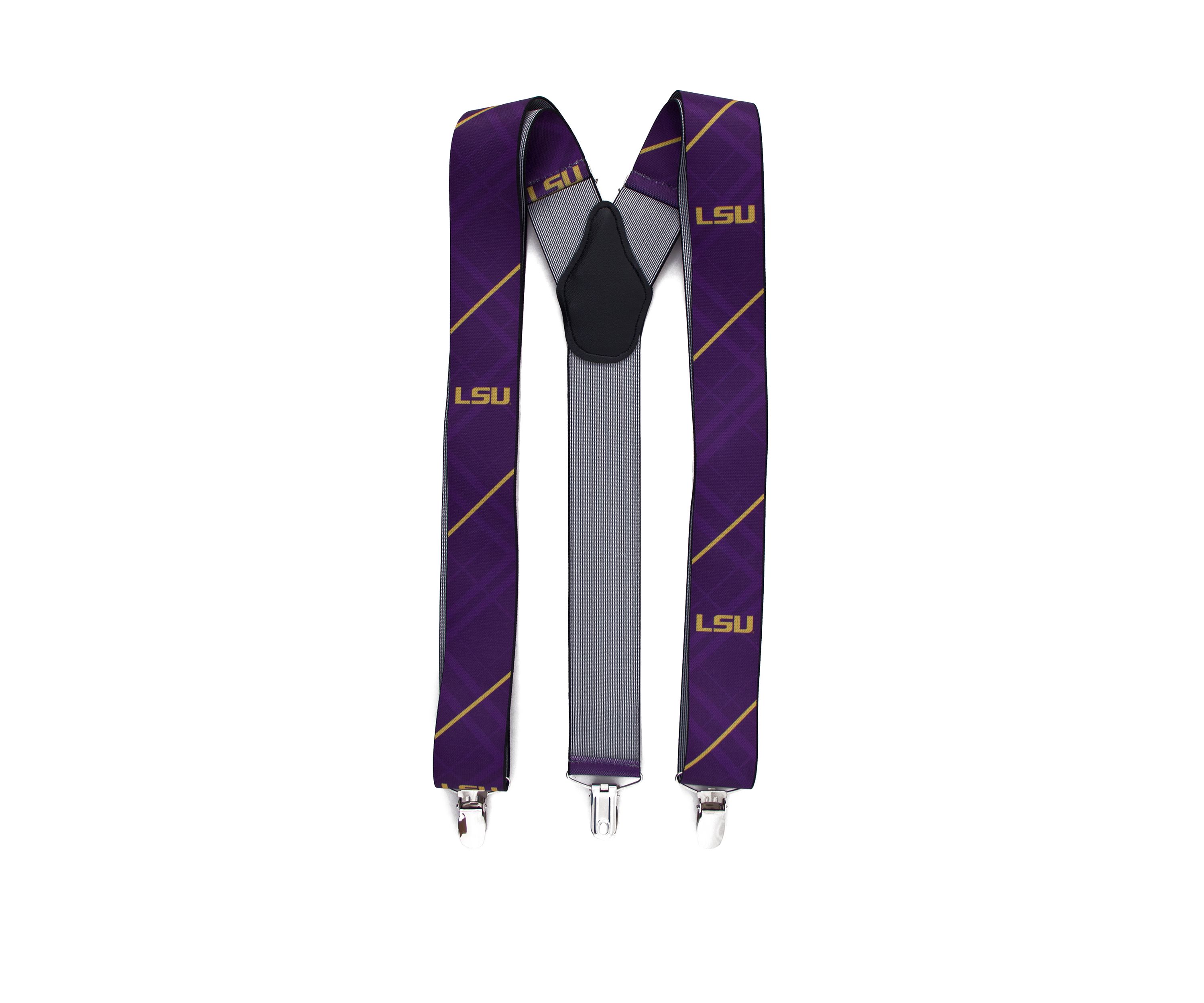 NCAA LSU tigers Oxford Suspenders