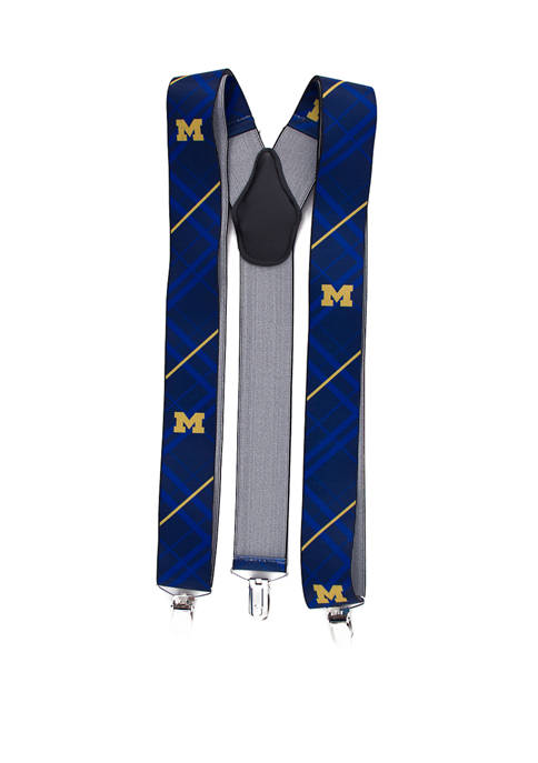 NCAA Michigan Wolverines Oxford Suspenders