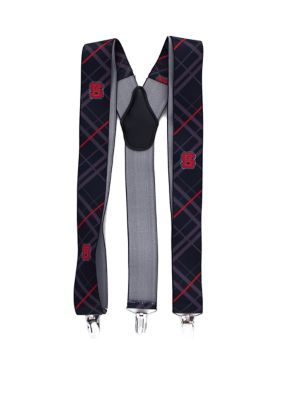 NCAA NC State Wolfpack Oxford Suspenders