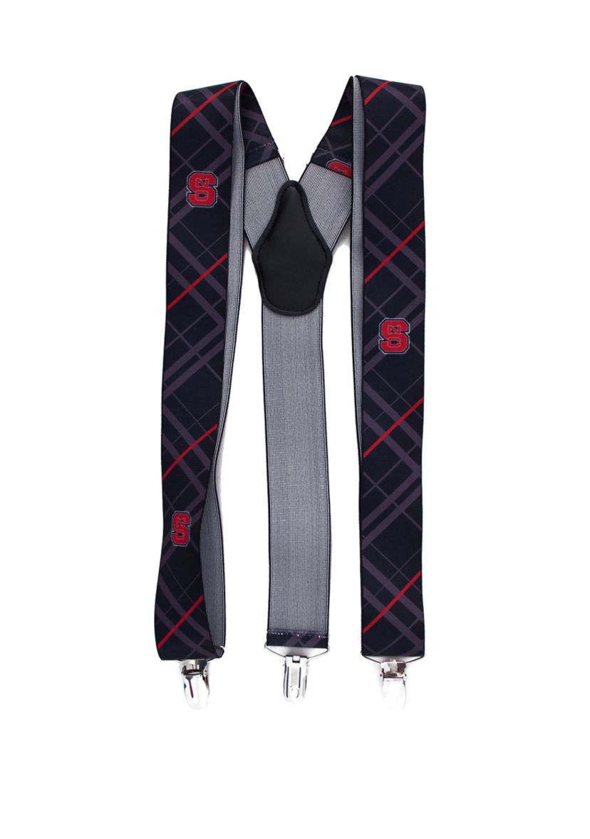 NCAA NC State Wolfpack Oxford Suspenders