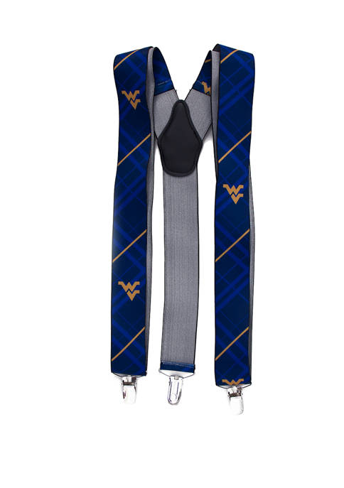 NCAA West Virginia Mountaineers Oxford Suspenders