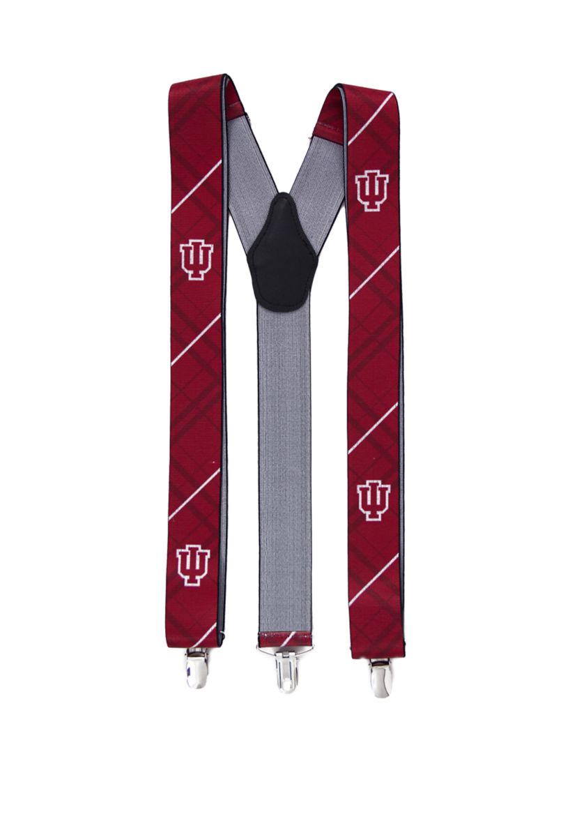 NCAA Indiana Hoosiers Oxford Suspenders