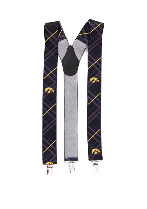 NCAA Iowa Hawkeyes Oxford Suspenders