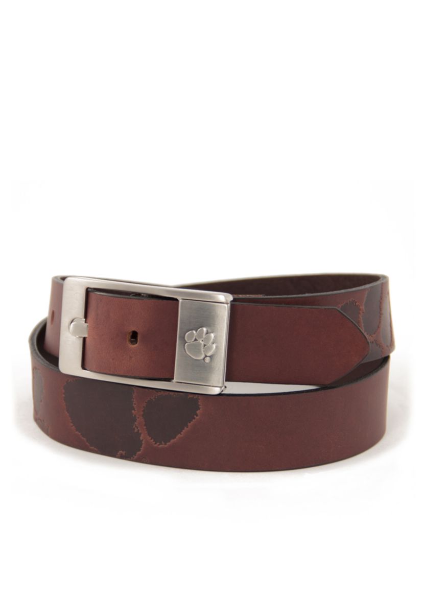 NCAA Clemson Tigers  Logo Buckle Belt 