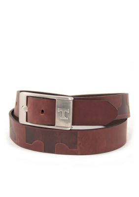 Dallas Cowboys Brandish Leather Belt - Brown