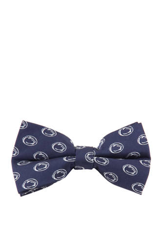 NCAA College Team Logo Eagles Wings Penn State Nittany Lions Checked Logo Bow Tie 