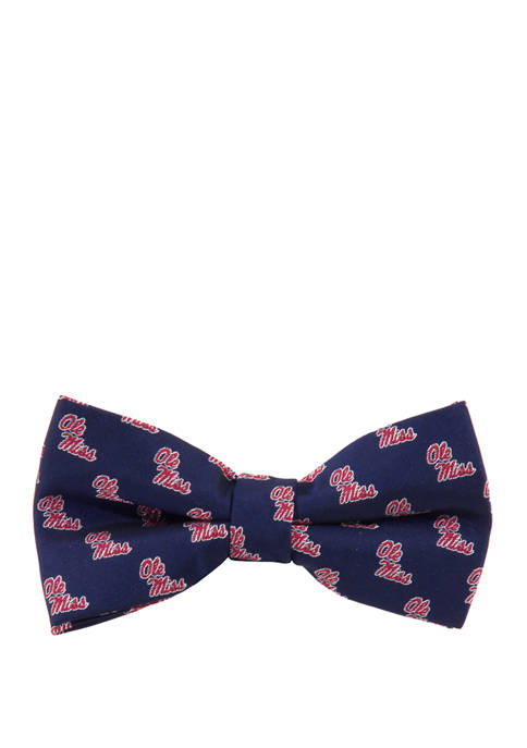 NCAA Ole Miss Rebels Repeat Bow Tie