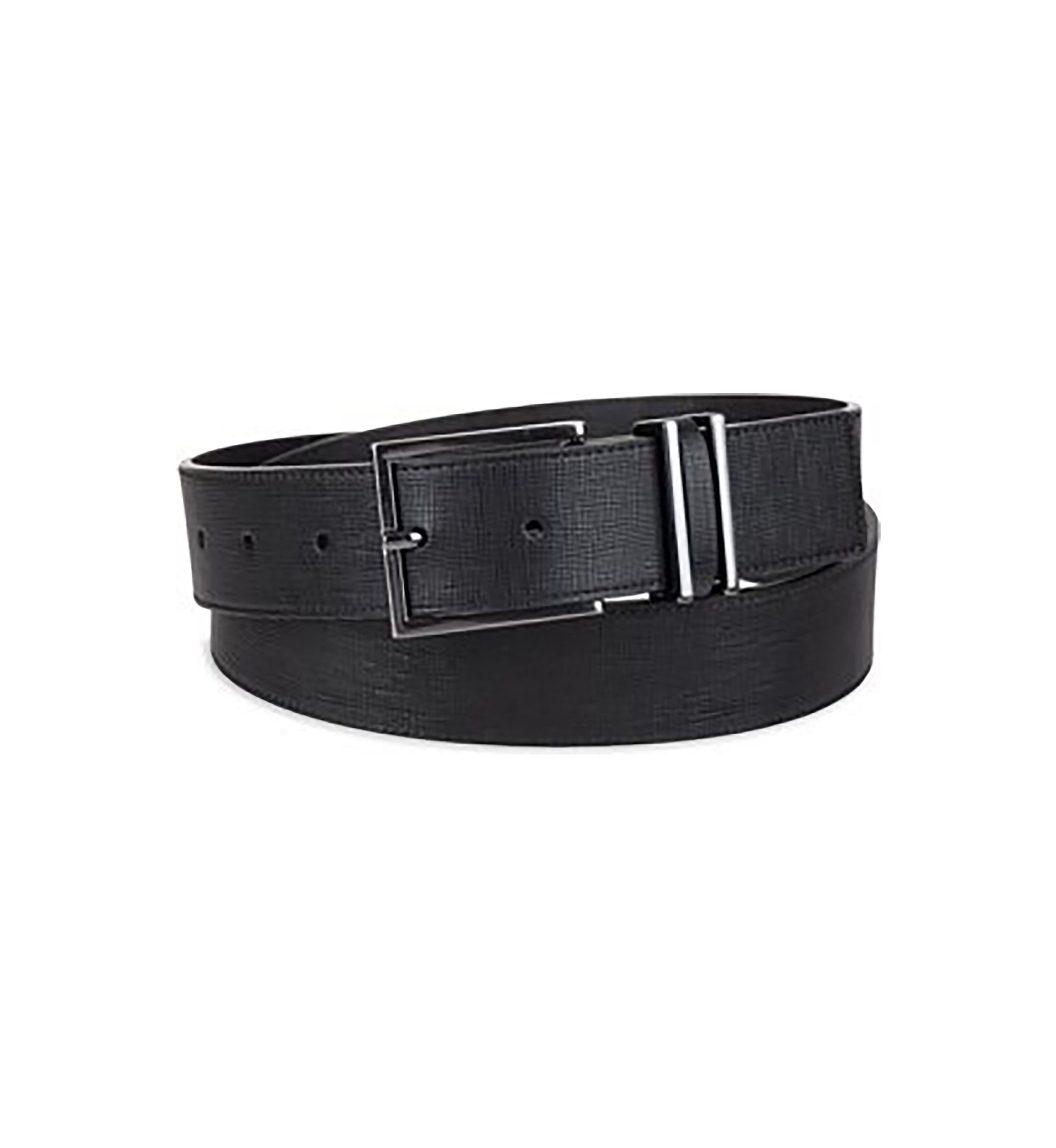 35 Millimeter Saffiano Leather Belt 