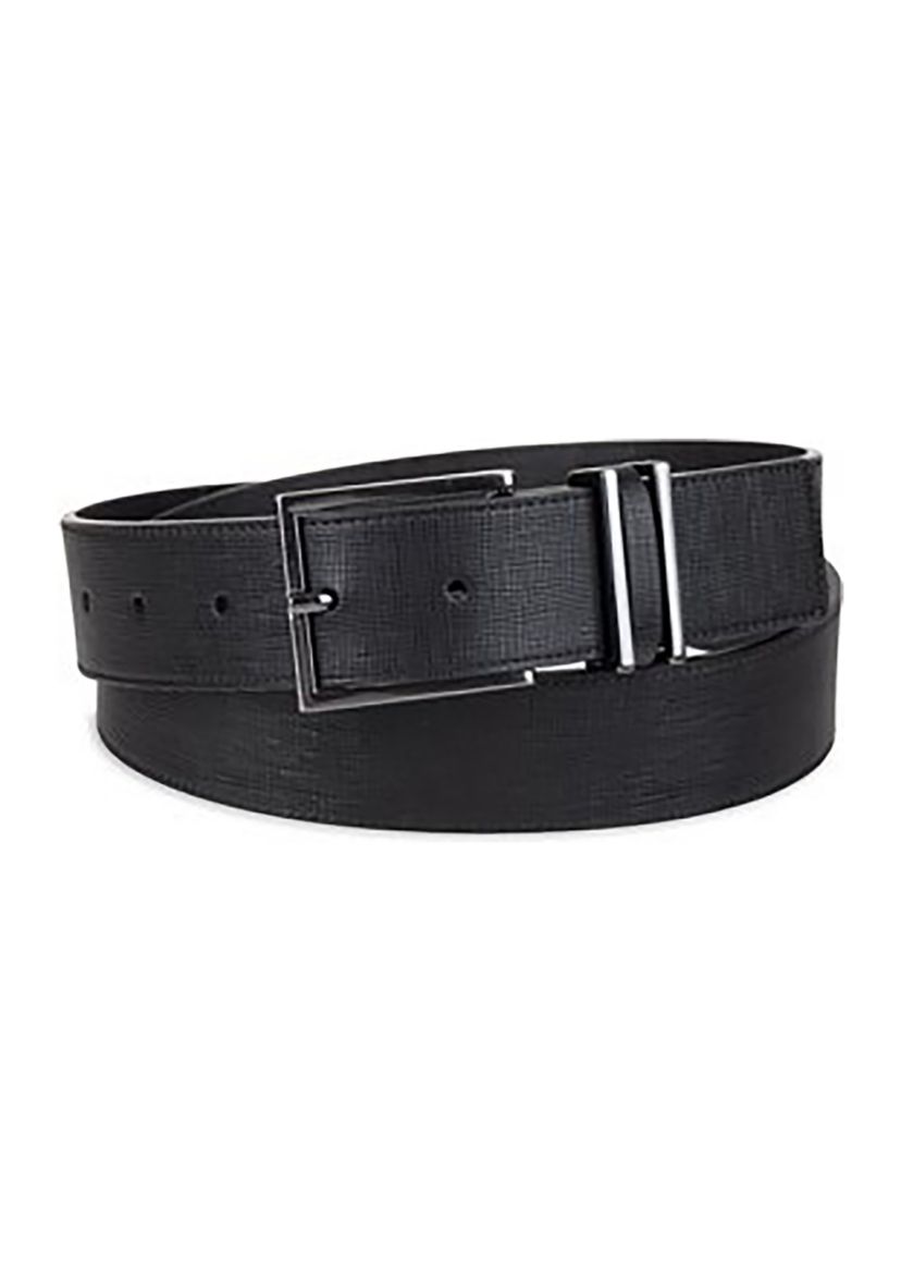35 Millimeter Saffiano Leather Belt 