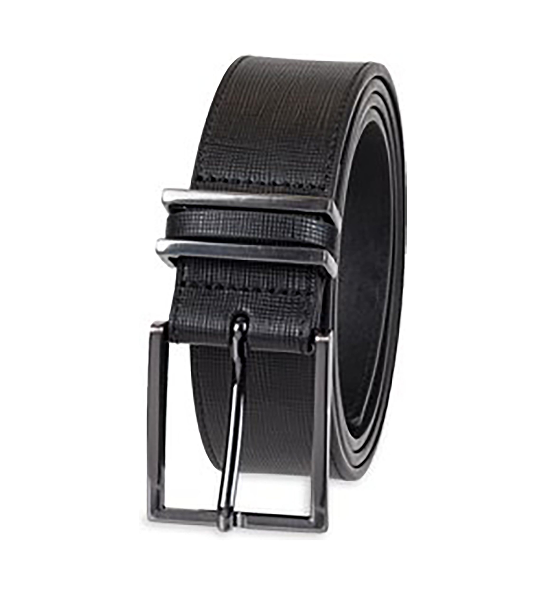 35 Millimeter Saffiano Leather Belt 