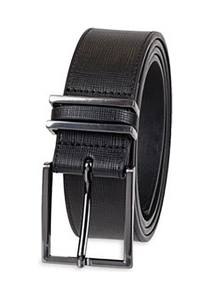 35 Millimeter Saffiano Leather Belt 