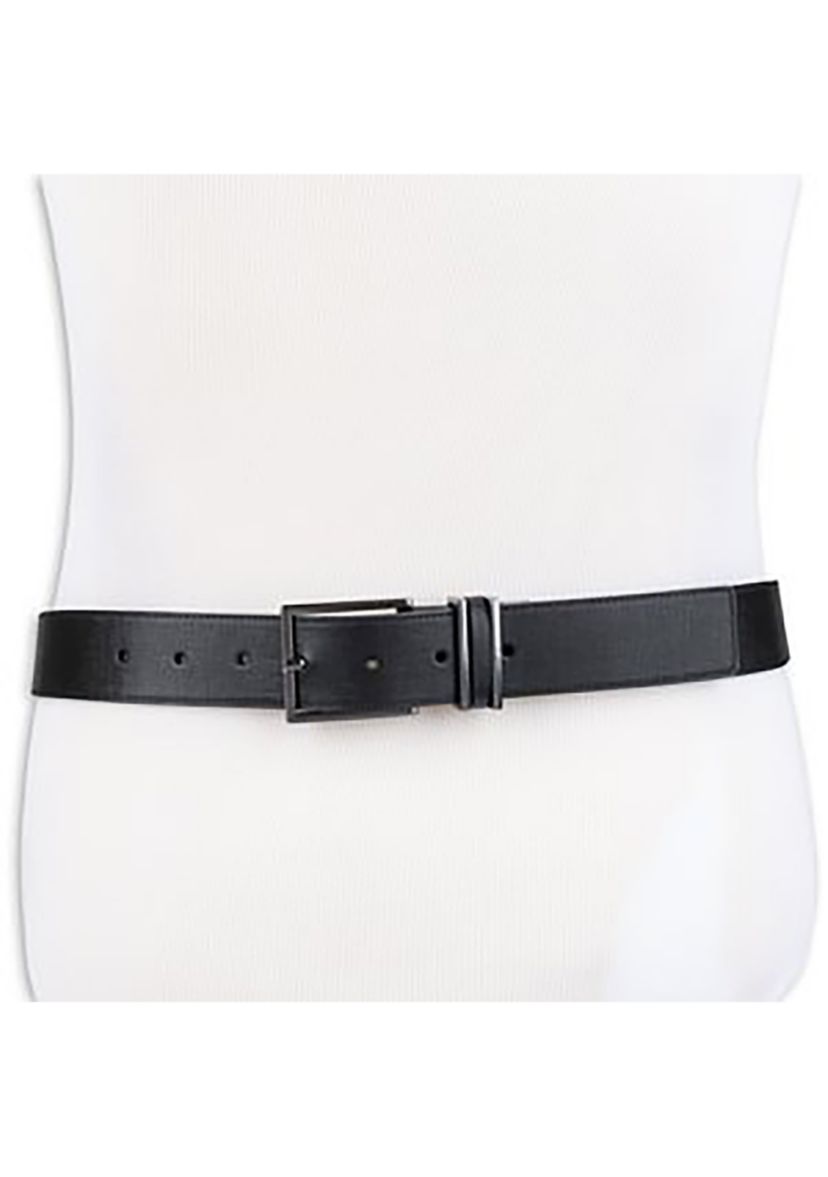 35 Millimeter Saffiano Leather Belt 