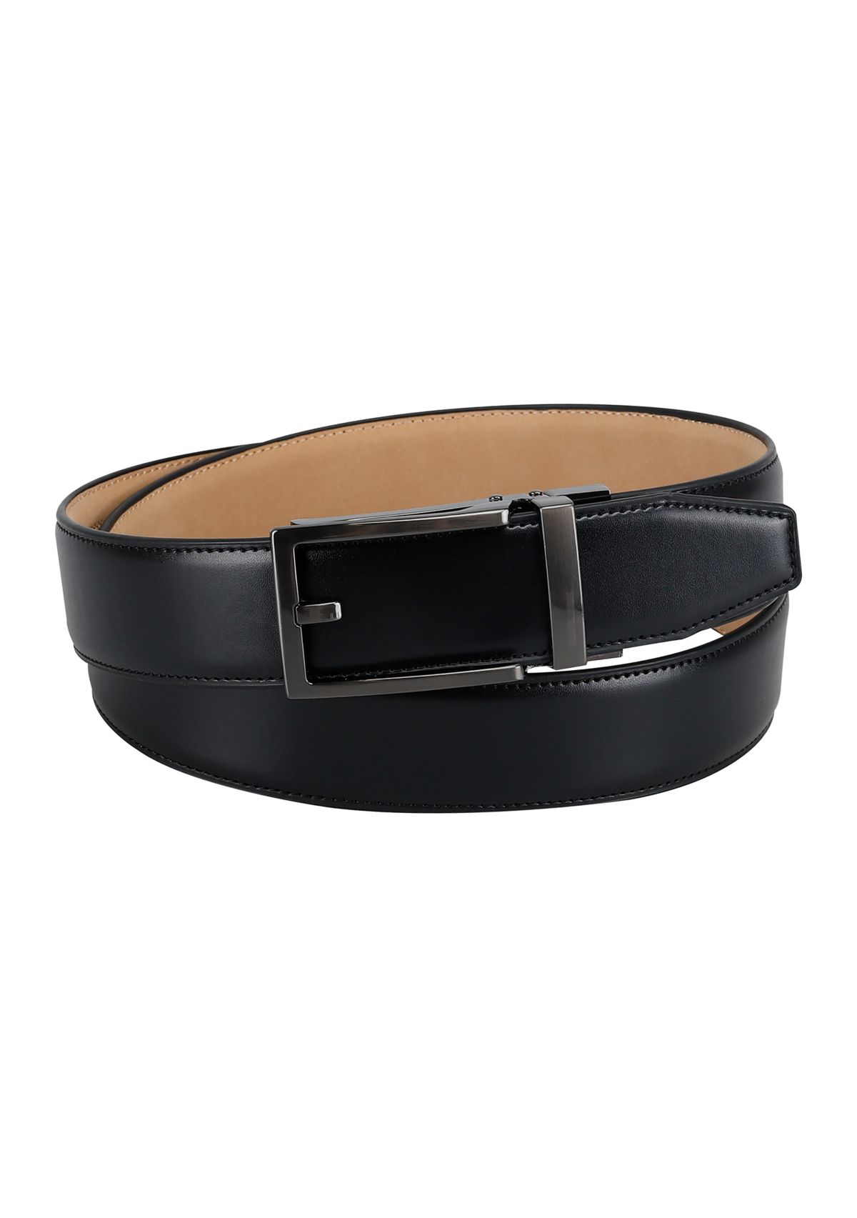 Track Lock Buckle Dress Belt