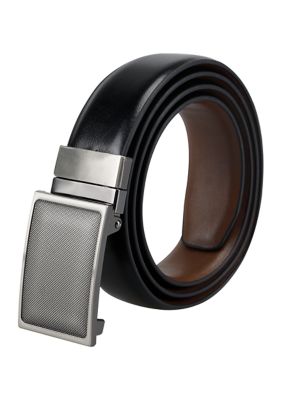 Madison Two-in-One Reversible Stretch Belt with Plaque Compression