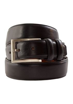 Madison 32 Millimeter Milled Italian Leather Belt | belk
