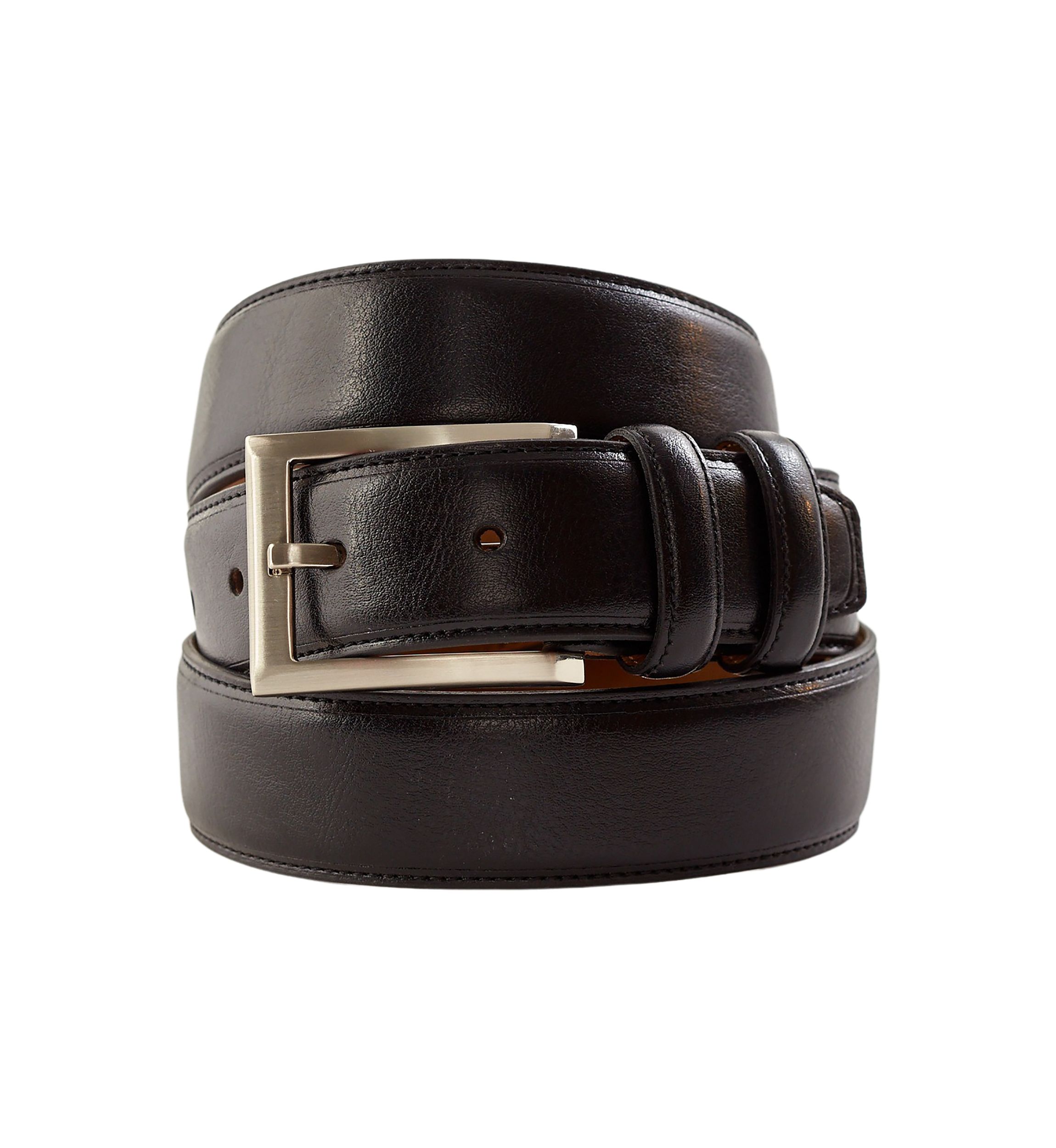 32 Millimeter Milled Italian Leather Belt 