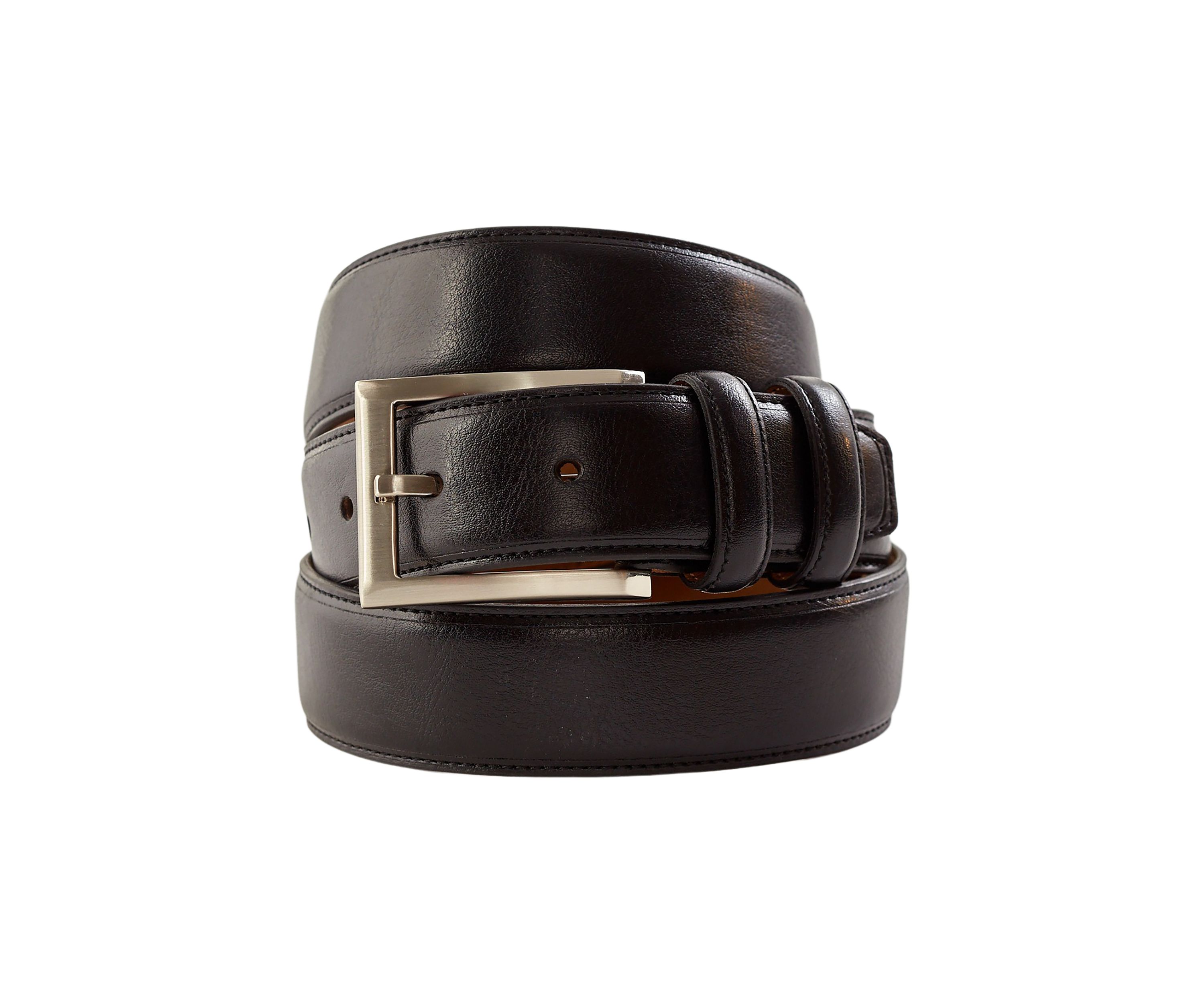 32 Millimeter Milled Italian Leather Belt 