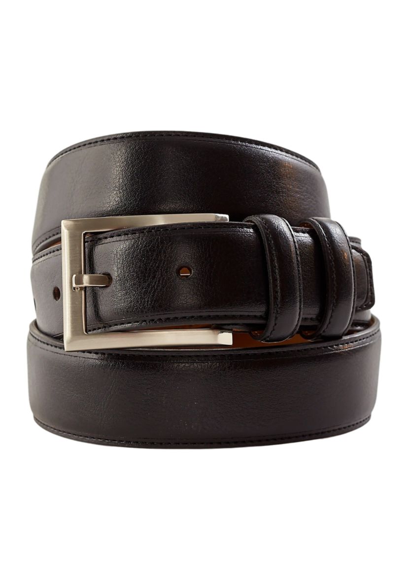 32 Millimeter Milled Italian Leather Belt 