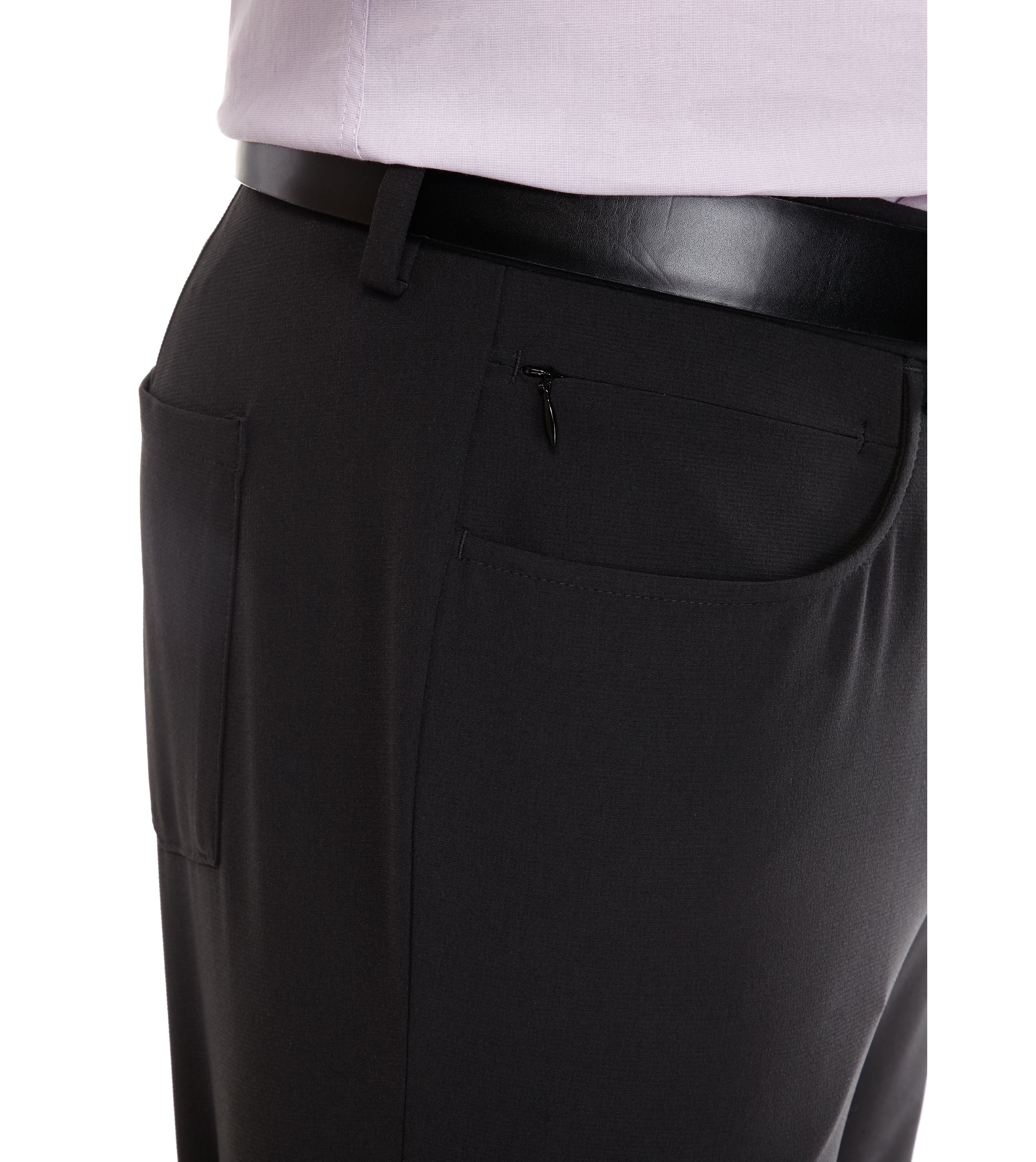 Extra Slim Fit Black Suit Separate Pants