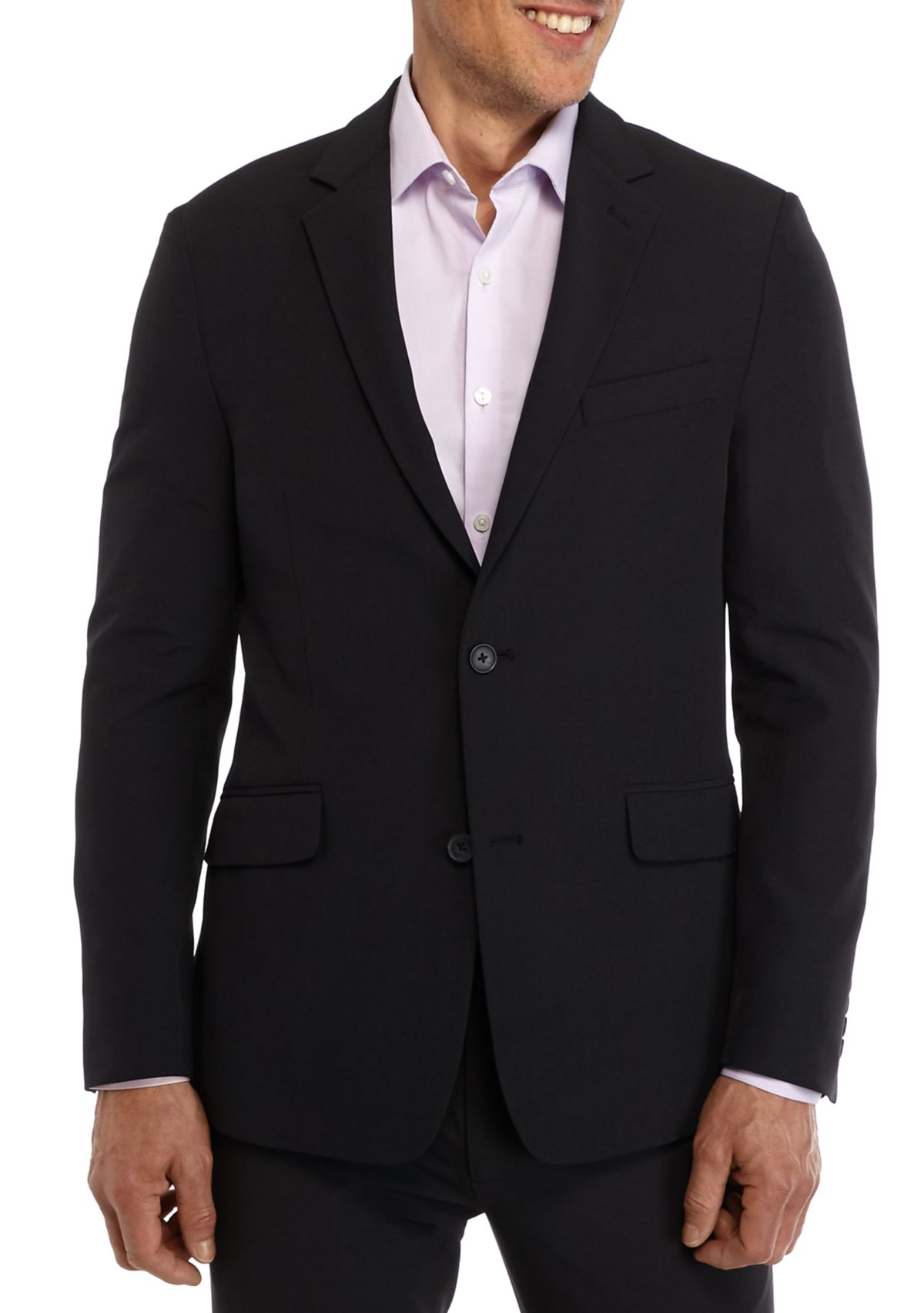 Extra Slim Fit Black Suit Separate Coat