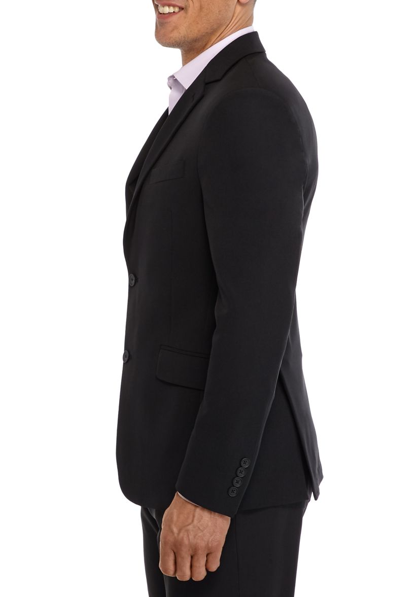 Extra Slim Fit Black Suit Separate Coat
